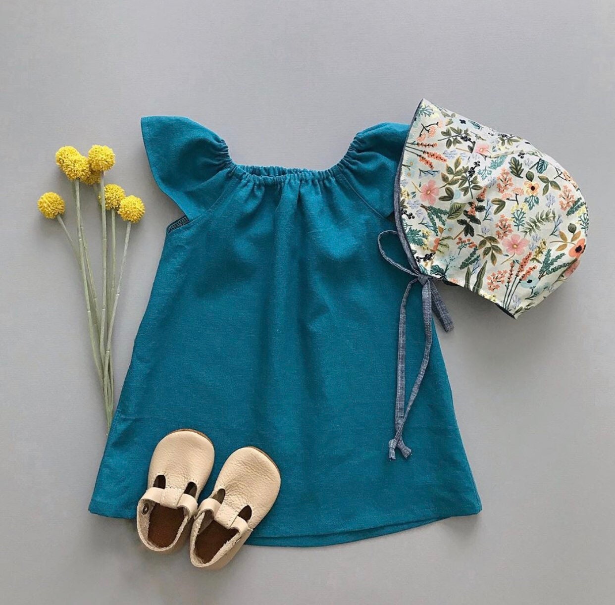 Baby Bonnet | Rifle Paper Co. Amalfi Cream