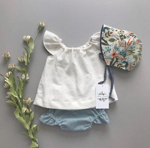 Baby Bonnet | Rifle Paper Co. Amalfi Cream
